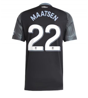 Aston Villa Ian Maatsen #22 Udebanetrøje 2025-26 Kortærmet